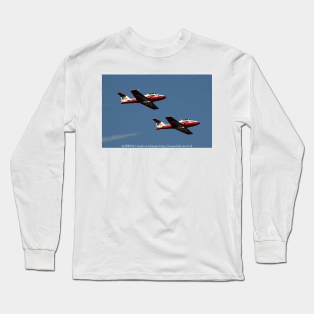 RCAF Snowbirds Long Sleeve T-Shirt by acefox1